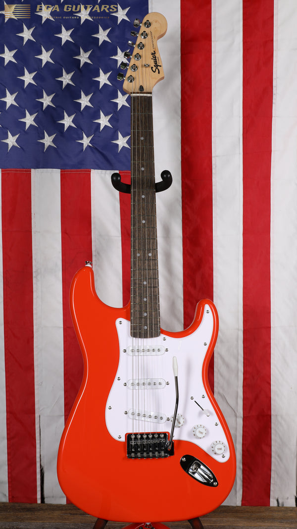 Squier Limited Edition Sonic® Stratocaster® - Fiesta Red