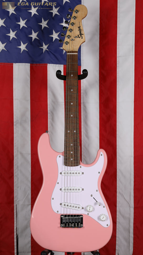Squier Mini Stratocaster - Shell Pink
