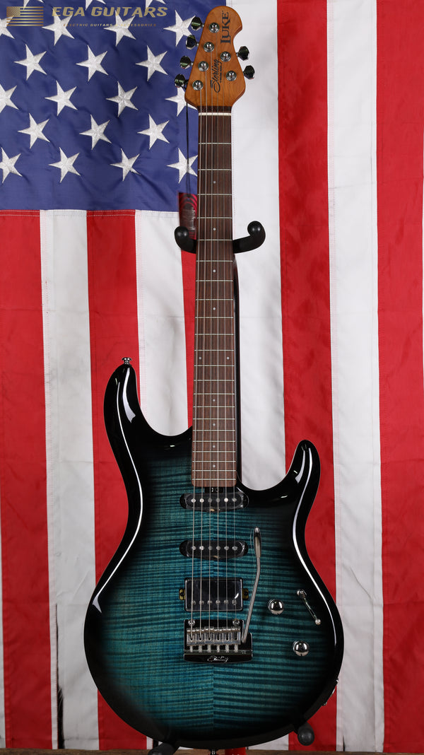 Sterling by Music Man Luke HSS - Yucatan Blue