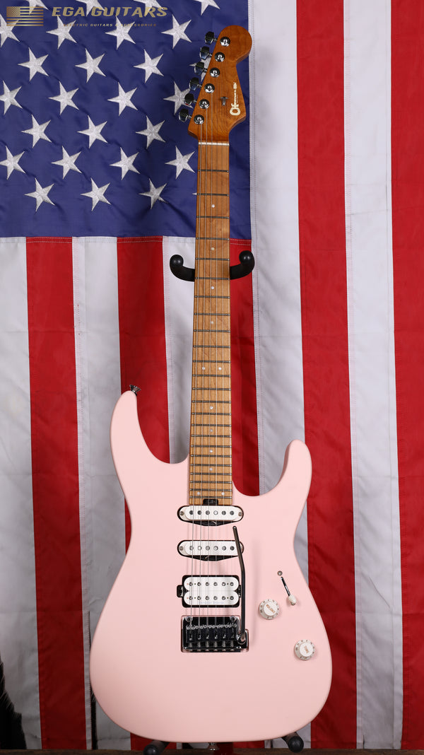 Charvel Pro-Mod DK24 HSS 2PT CM - Satin Shell Pink