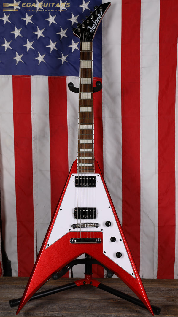 Jackson X Series Scott Ian Signature King V KVXT - Candy Apple Red