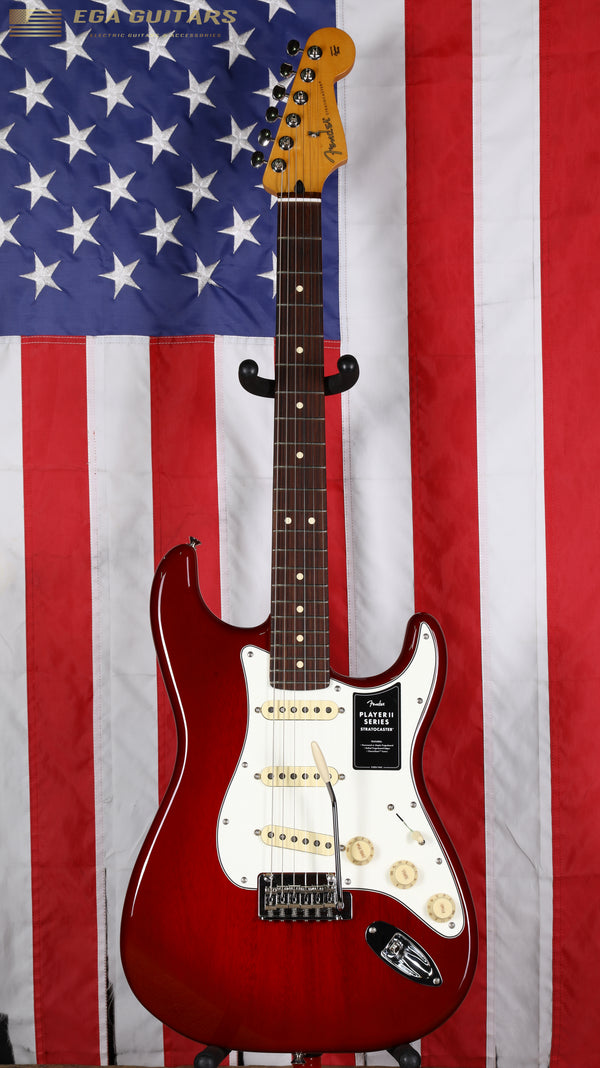 Fender Player II Stratocaster - Transparent Cherry Burst