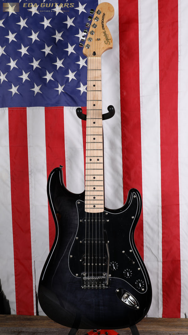 Squier Affinity Stratocaster FMT HSS - Black Burst
