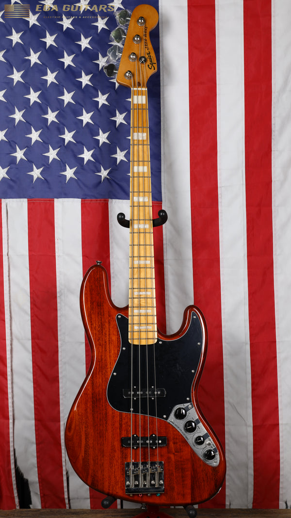Squier Classic Vibe Active '70s Jazz Bass - Mocha