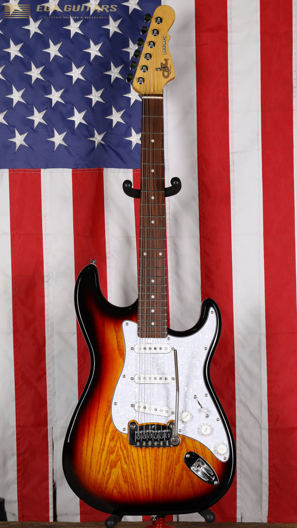 G&L Tribute Series Legacy - 3-Color Sunburst
