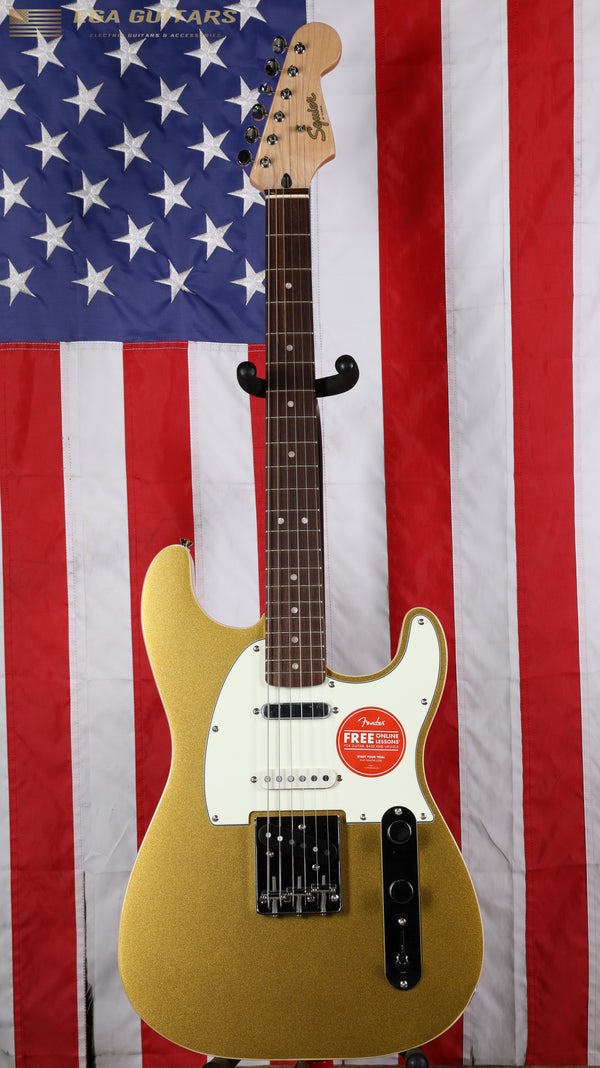 Squier Paranormal Custom Nashville Stratocaster - Aztec Gold