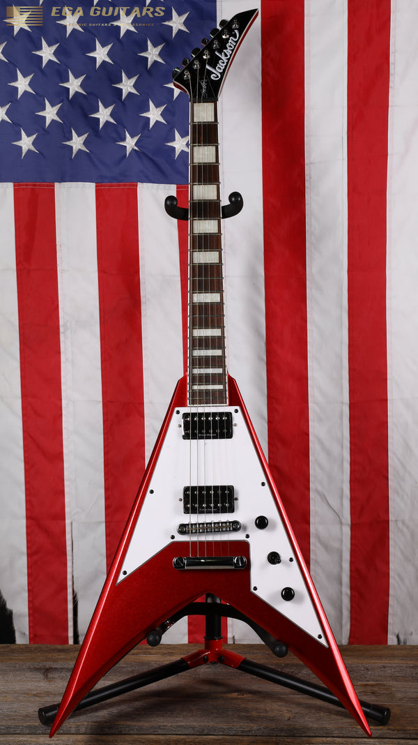 Jackson X Series Scott Ian Signature King V KVXT - Candy Apple Red