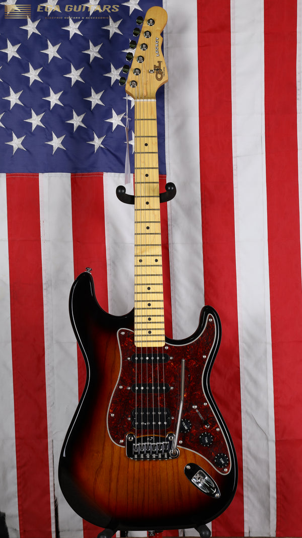 G&L Tribute Series Legacy HSS - 3-Tone Sunburst