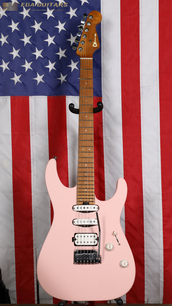 Charvel Pro-Mod DK24 HSS 2PT CM - Satin Shell Pink