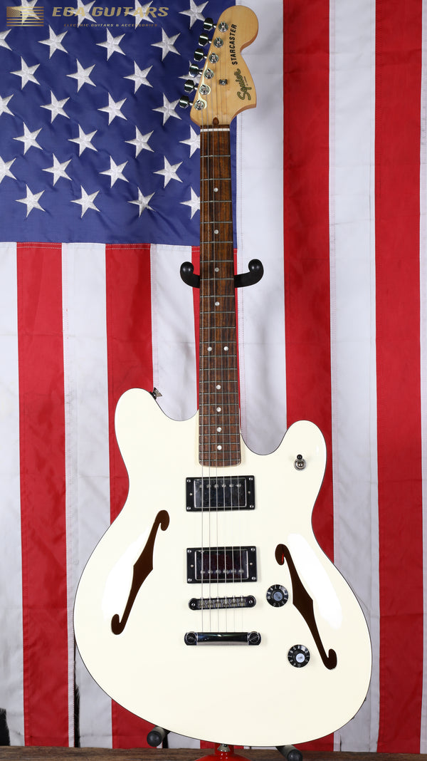 Squier Affinity Starcaster Deluxe - Olympic White