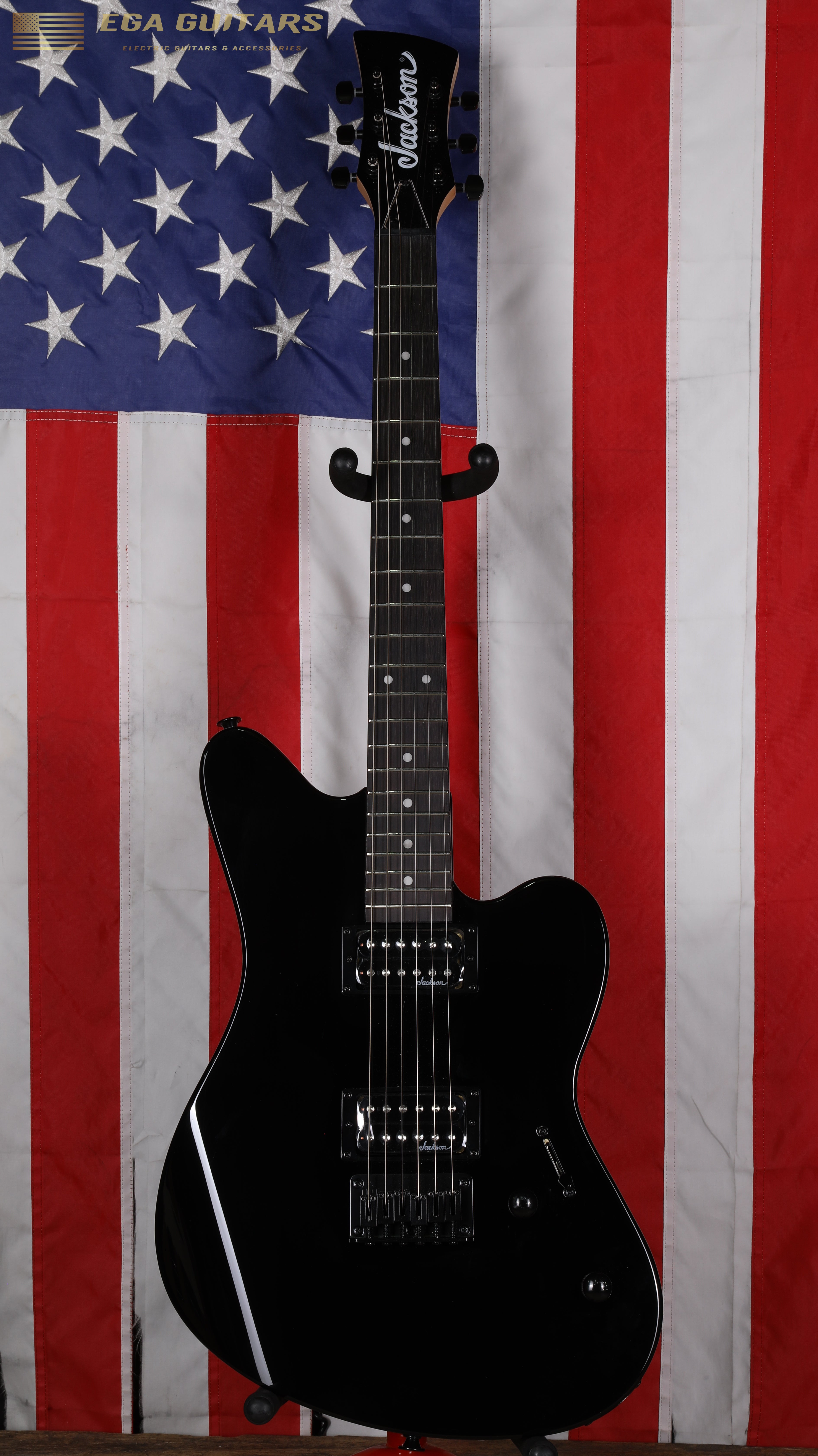 Jackson X-Series Surfcaster SC HT6 - Satin Black – EGA Guitars