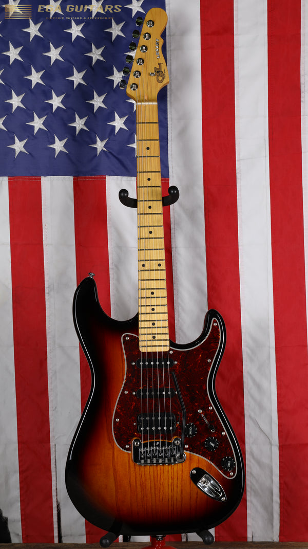 G&L Tribute Series Legacy HSS - 3-Tone Sunburst