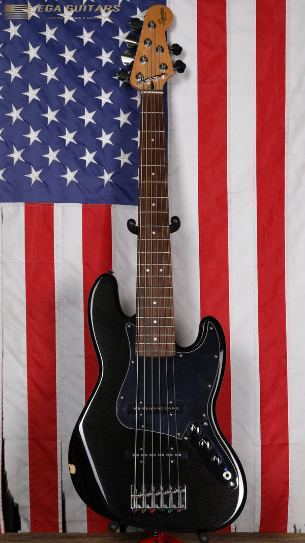 Squier Affinity Jazz Bass VI - Metallic Black