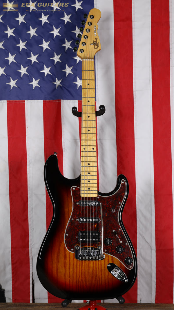 G&L Tribute Series Legacy HSS - 3-Tone Sunburst