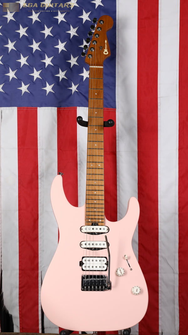 Charvel Pro-Mod DK24 HSS 2PT CM - Satin Shell Pink