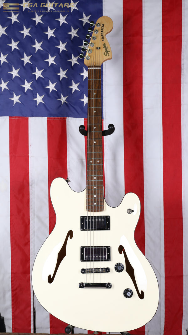 Squier Affinity Starcaster Deluxe - Olympic White