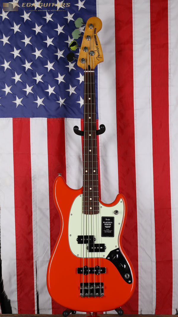 Fender Player II Mustang Bass PJ - Rallye Orange