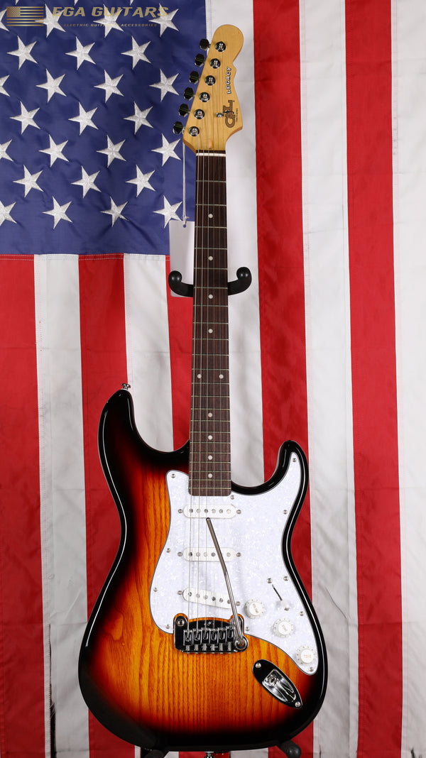 G&L Tribute Series Legacy - 3-Color Sunburst