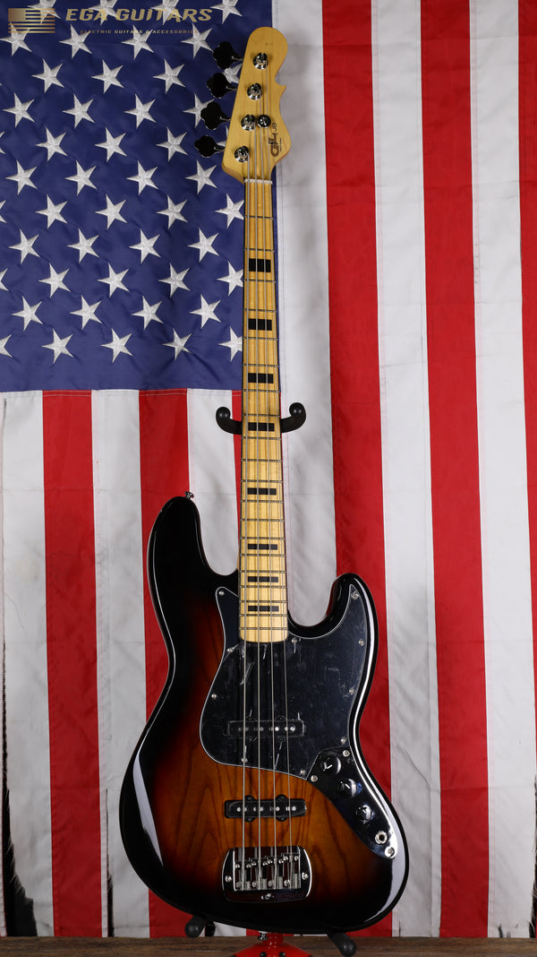 G&L Tribute Series JB - 3-Tone Sunburst