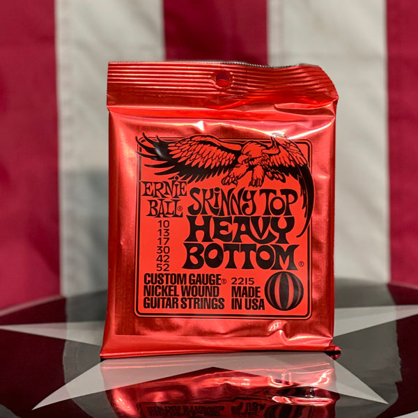Ernie Ball 2215 Skinny Top Heavy Bottom Slinky Electric Guitar Strings - .010 - .052