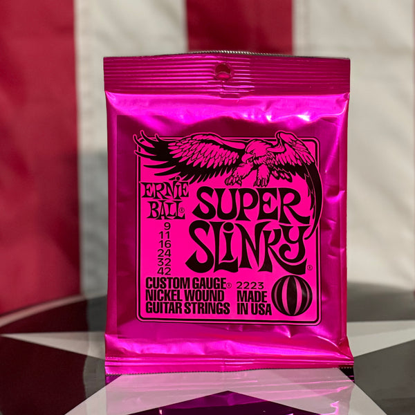 Ernie Ball 2223 Super Slinky Electric Guitar Strings - .009 - .042
