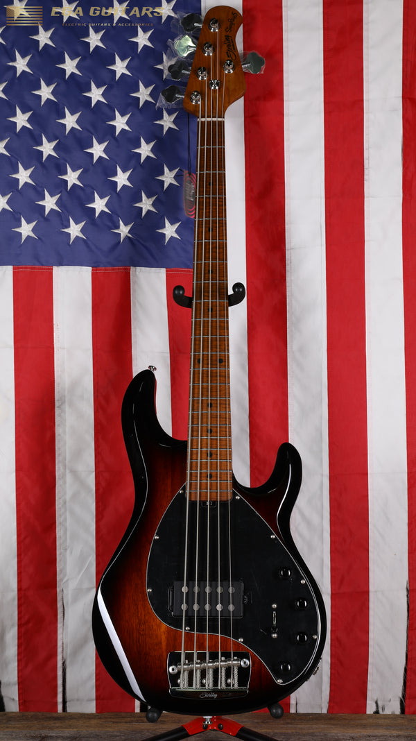 Sterling StingRay Ray35 with Roasted Maple Neck - Vintage Sunburst