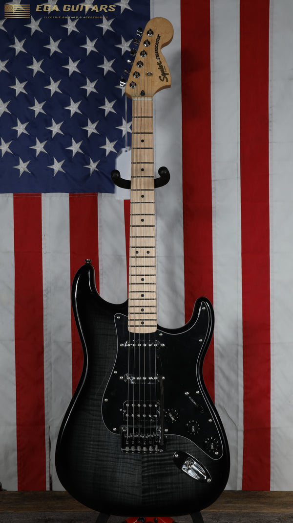 Squier Affinity Stratocaster FMT HSS - Black Burst