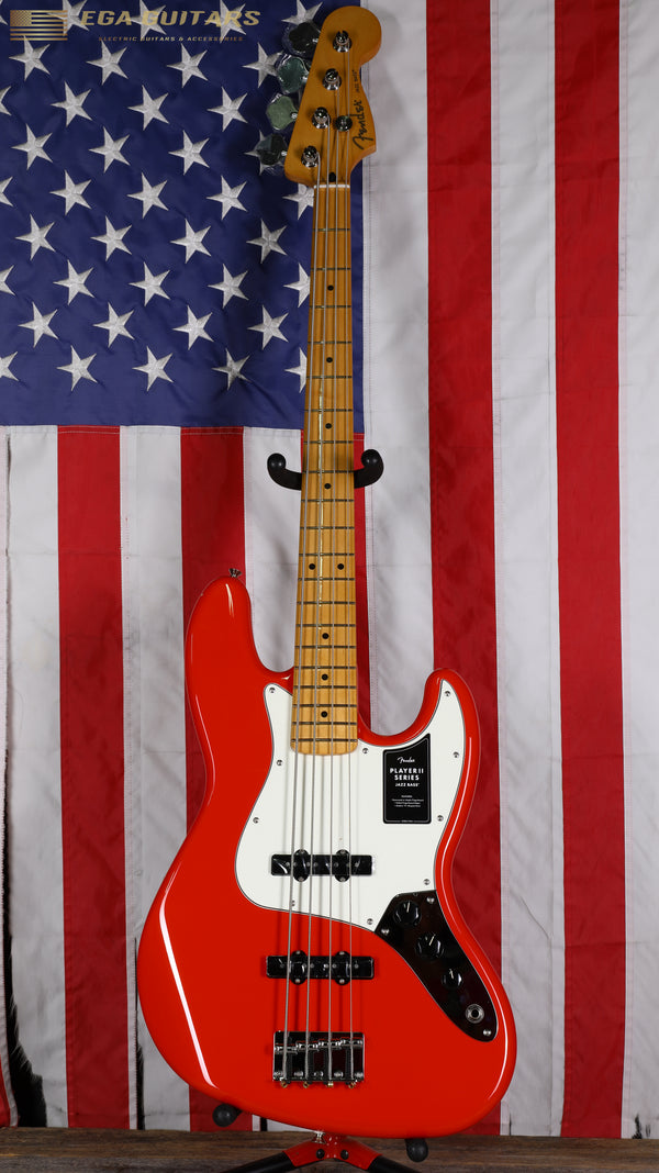 Fender Player II Jazz Bass - Coral Red