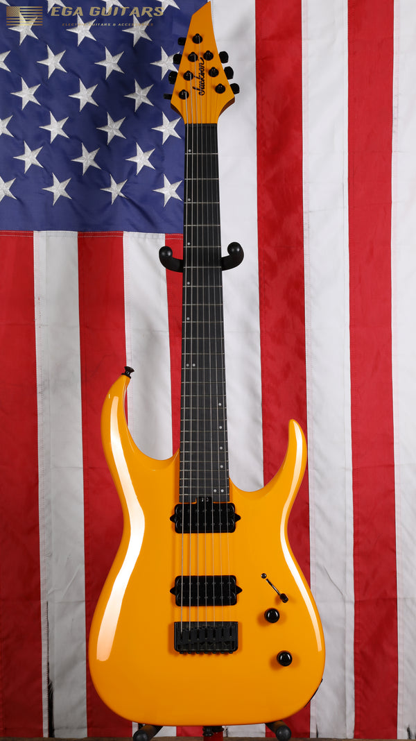 Jackson Pro Series Misha Mansoor Signature Juggernaut HT7 - Signal Yellow