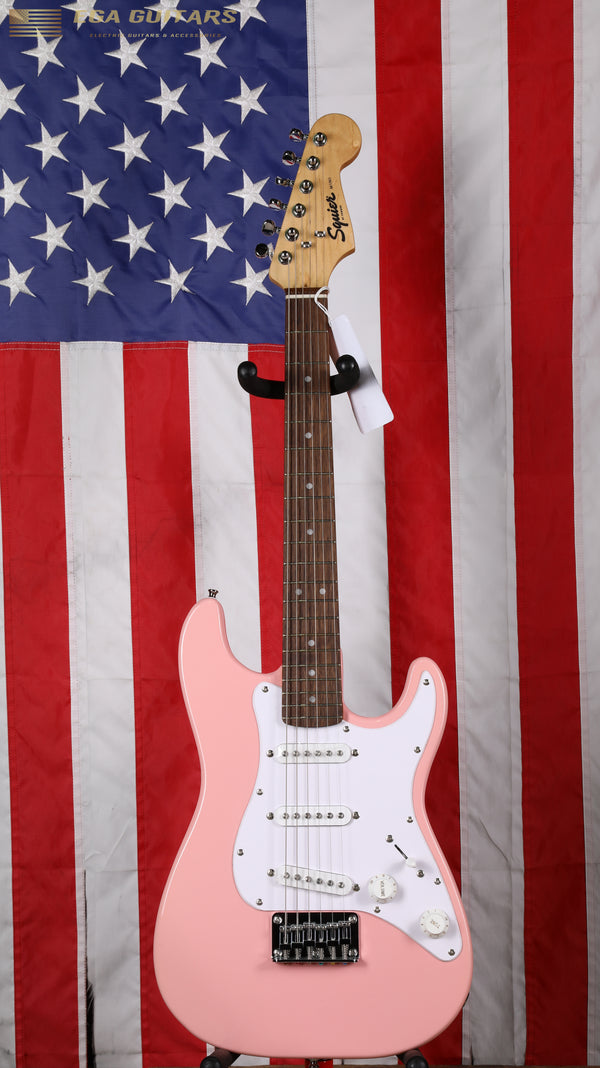 Squier Mini Stratocaster - Shell Pink