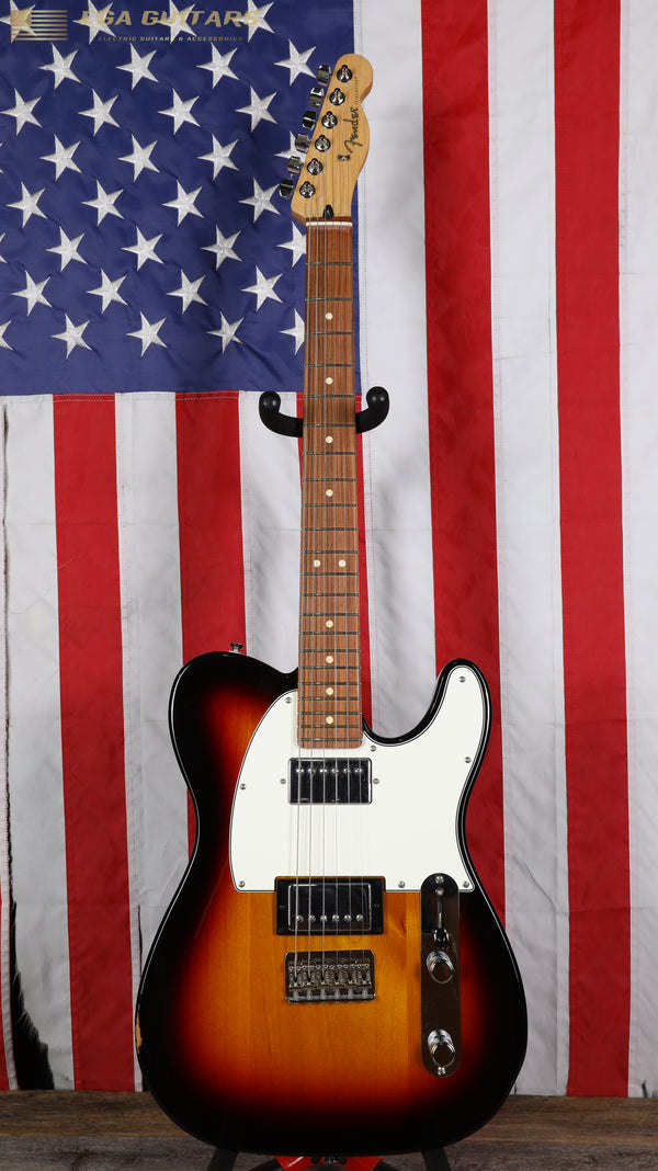 Fender Player Telecaster HH with Pau Ferro Fretboard - 3-Color Sunburst