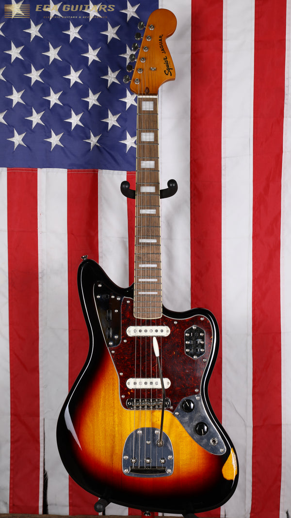 Squier Classic Vibe '70s Jaguar - 3-Tone Sunburst