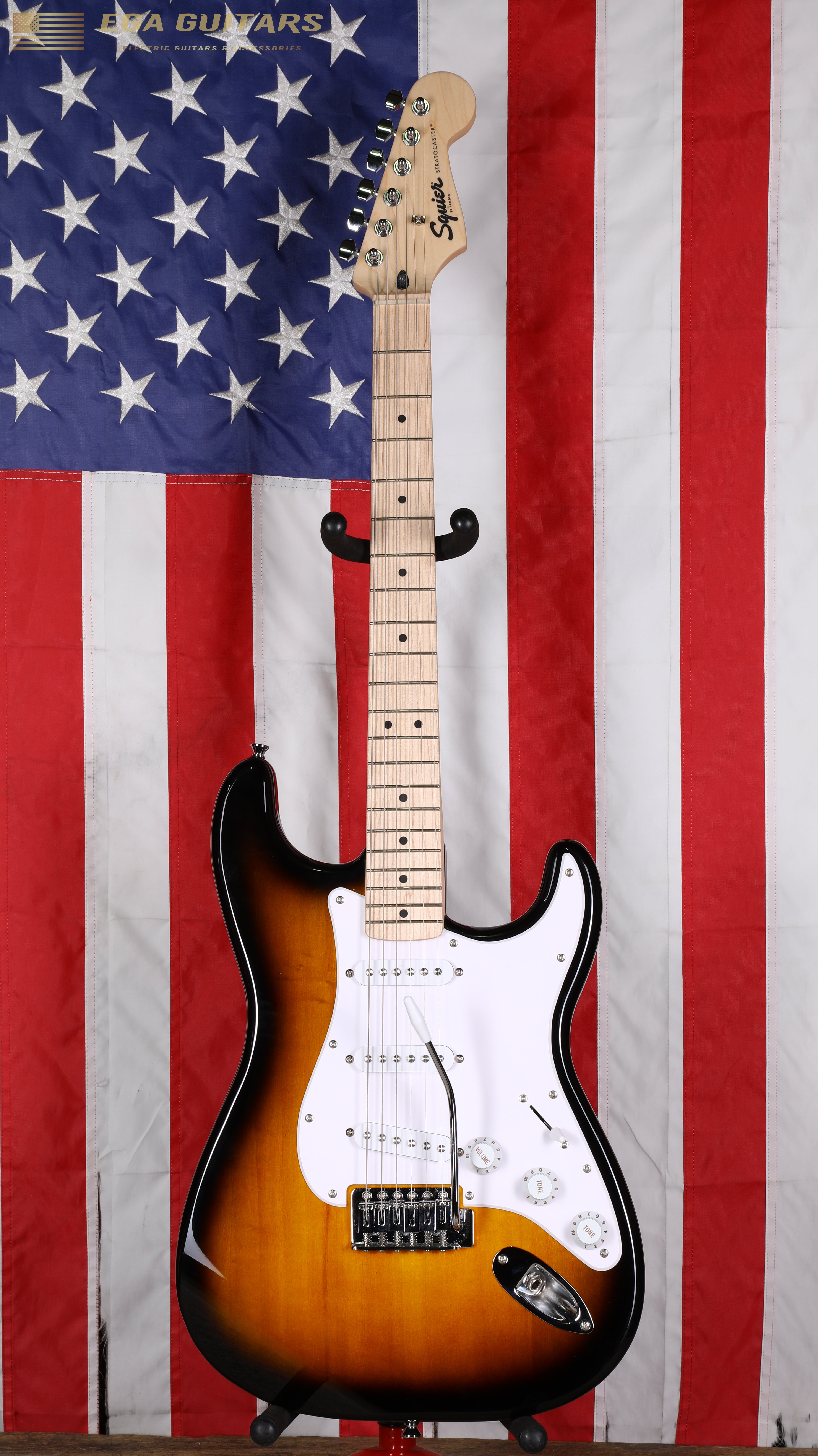 Squier Sonic Stratocaster - 2-Color Sunburst – EGA Guitars
