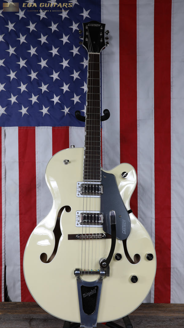 Gretsch G5420T Electromatic Classic Hollow Body Single-Cut with Bigsby - Two-Tone Vintage White / London Grey