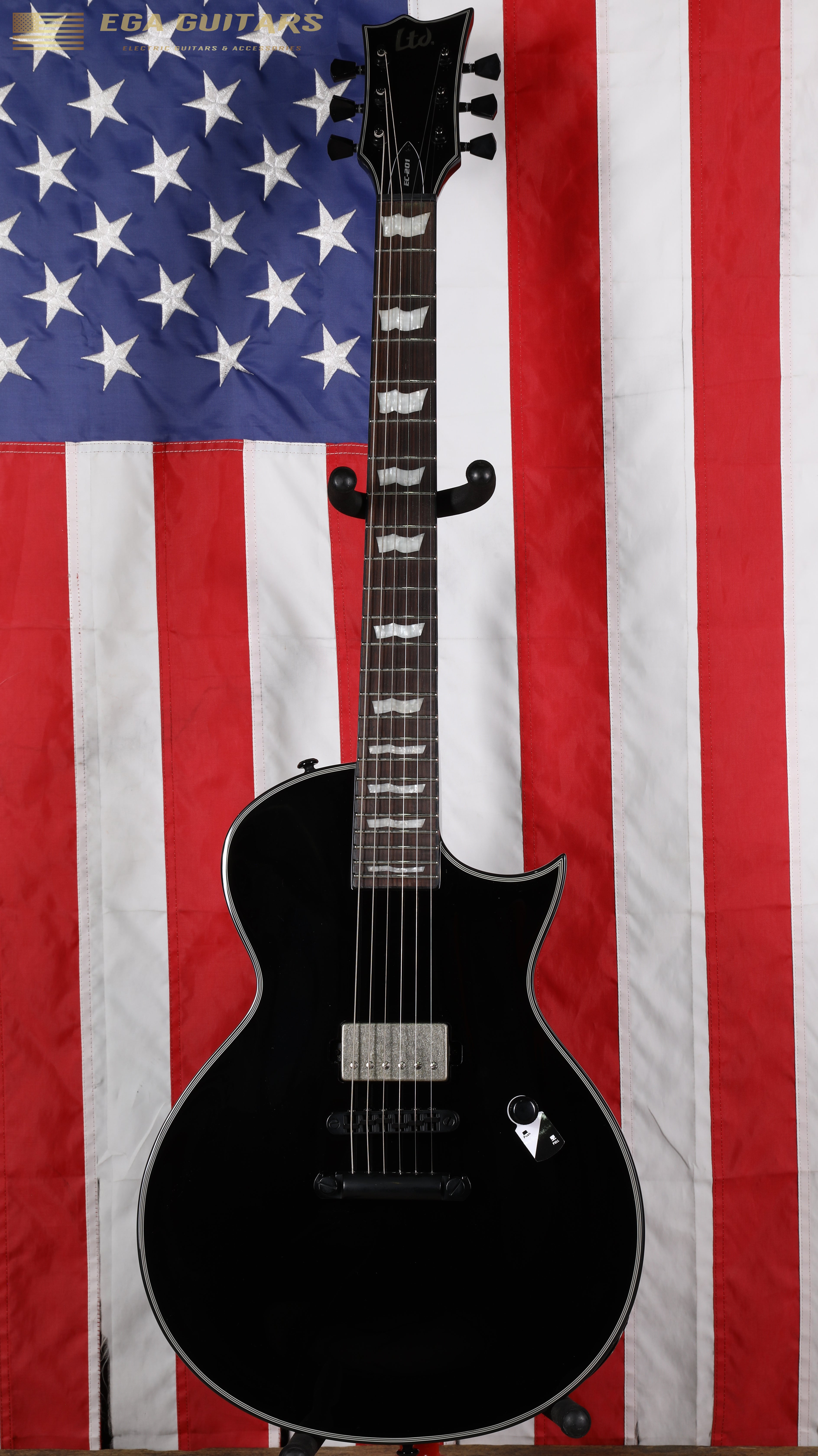 ESP LTD EC-201 - Black Gloss – EGA Guitars