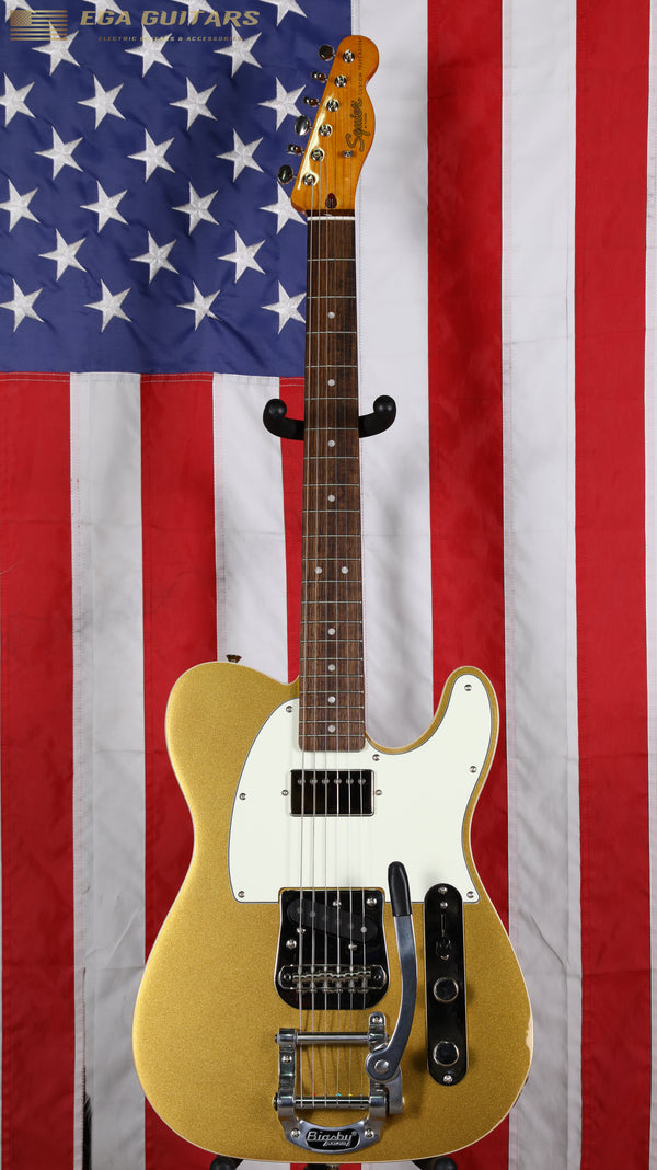 Squier Classic Vibe '60s Telecaster Custom SH Bigsby - Aztec Gold