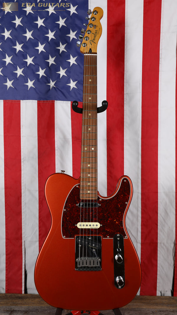 Fender Player Plus Nashville Telecaster with Pau Ferro Fretboard - Aged Candy Apple Red