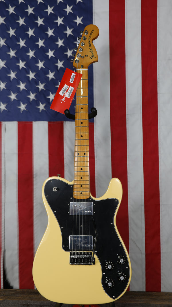 Fender Vintera II '70s Telecaster Deluxe with Tremolo, Maple Fretboard - Vintage White
