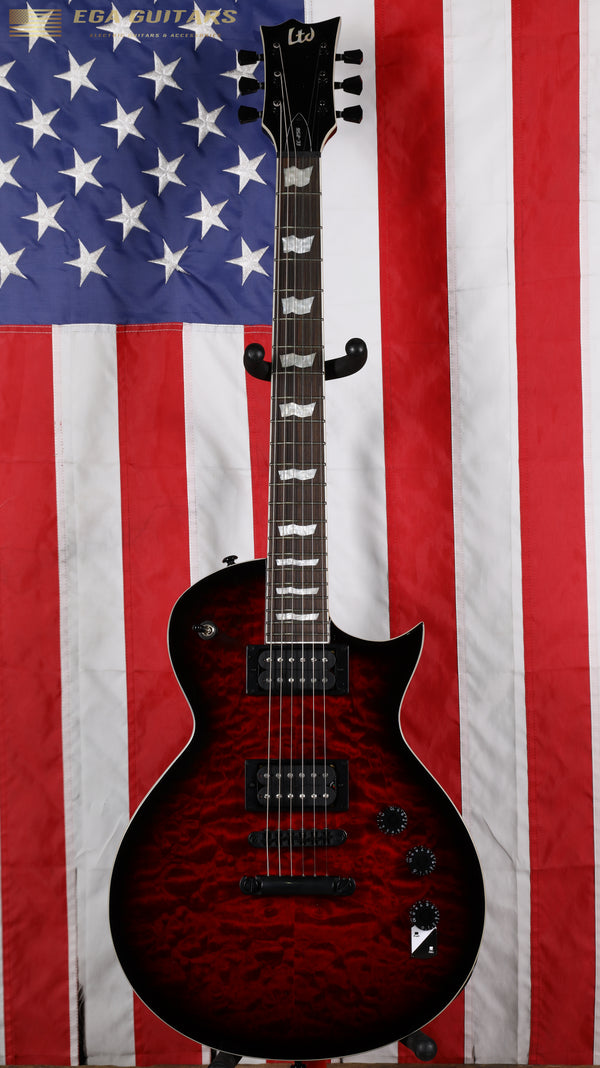 ESP LTD EC-256 QM - See Thru Black Cherry Sunburst
