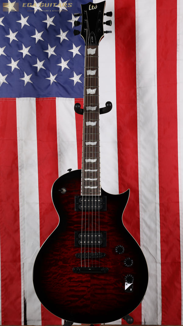 ESP LTD EC-256 QM - See Thru Black Cherry Sunburst