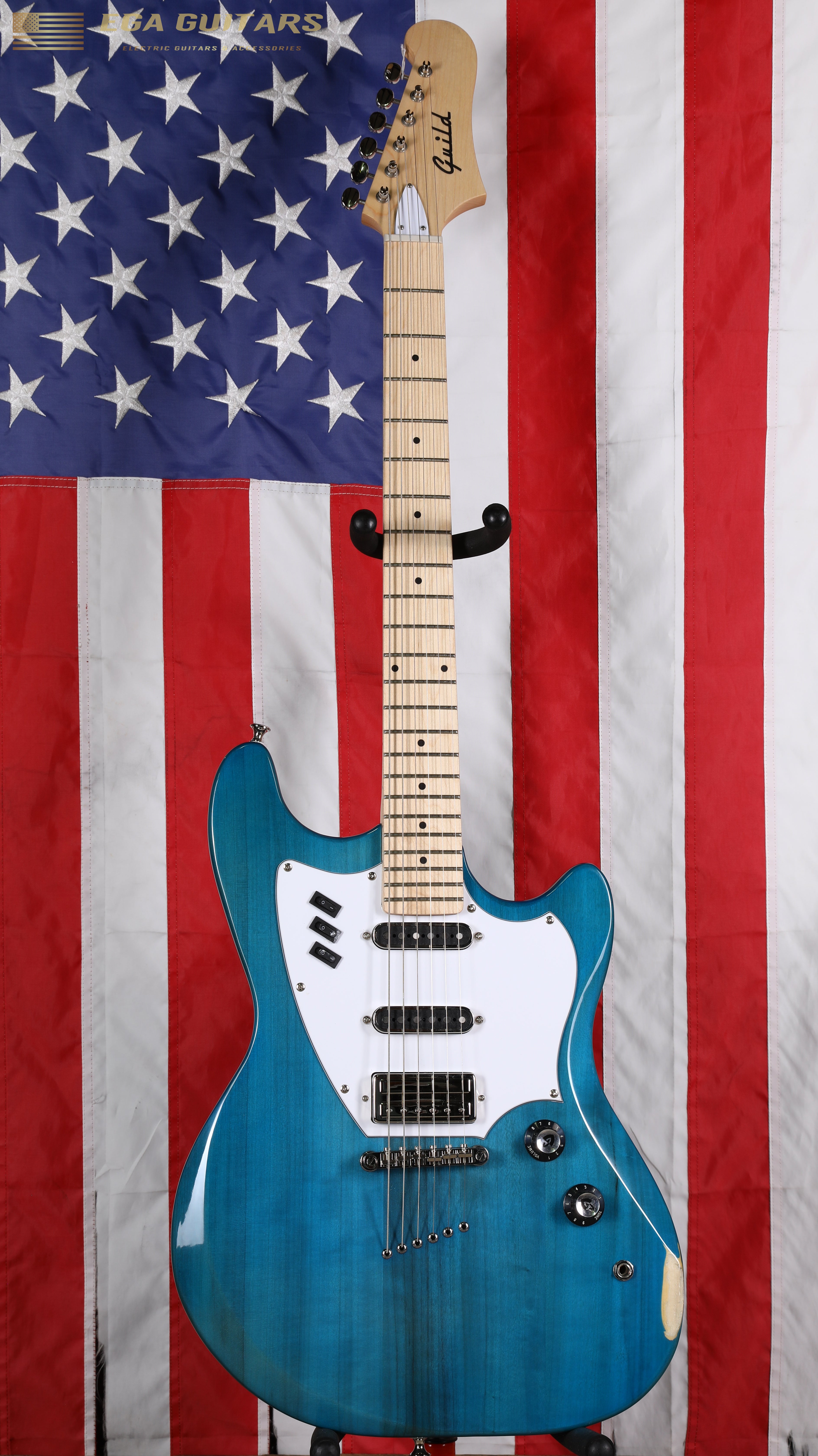 Guild Surfliner HH - Shoreline Mist – EGA Guitars