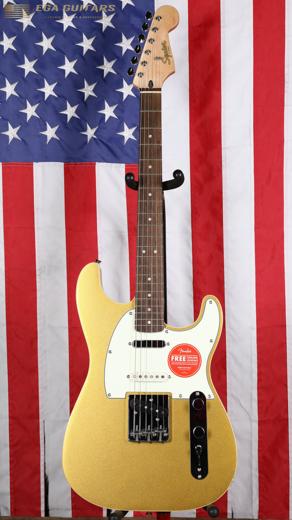 Squier Paranormal Custom Nashville Stratocaster - Aztec Gold