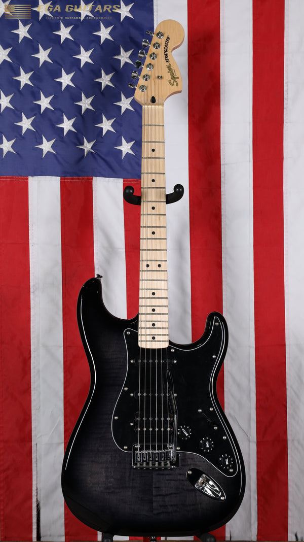 Squier Affinity Stratocaster FMT HSS - Black Burst