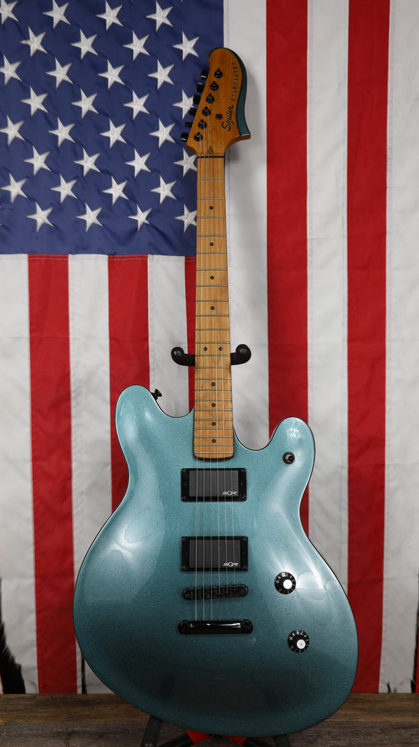 Squier Contemporary Active Starcaster - Gunmetal Metallic