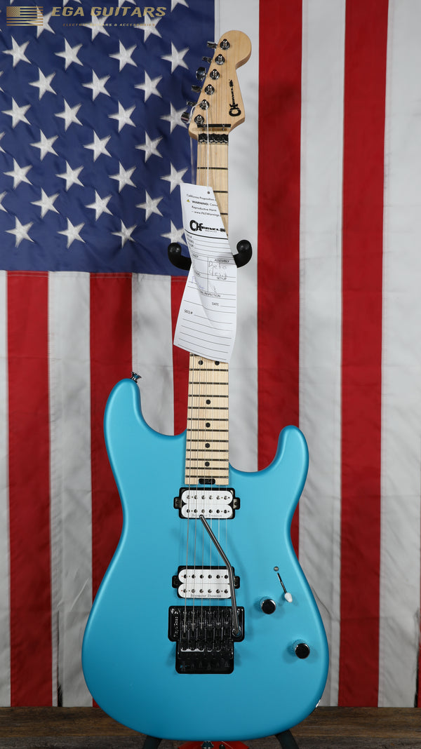 Charvel Pro-Mod San Dimas Style 1 HH FR M - Matte Blue Frost