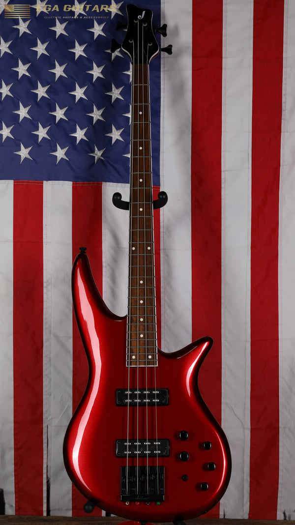 Jackson X Series Spectra Bass SBX IV - Candy Apple Red