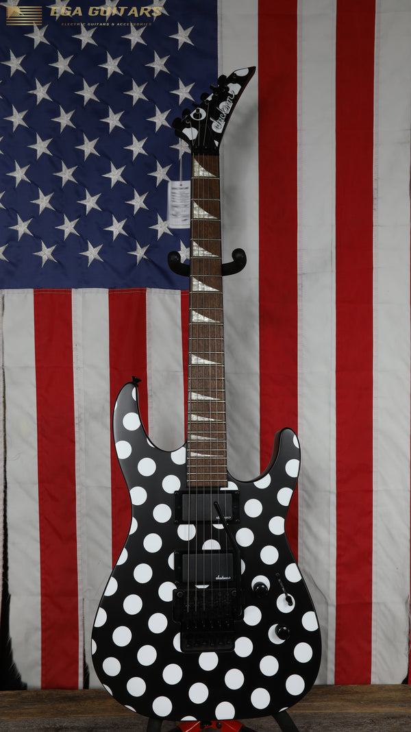 Jackson X Series SLX DX Soloist - Polka Dot