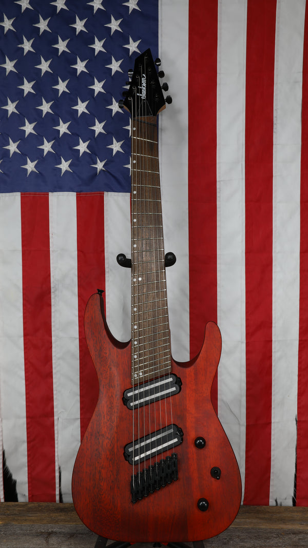 Jackson X Series DKAF8 MS Dinky Archtop with Laurel Fretboard - Stained Mahogany