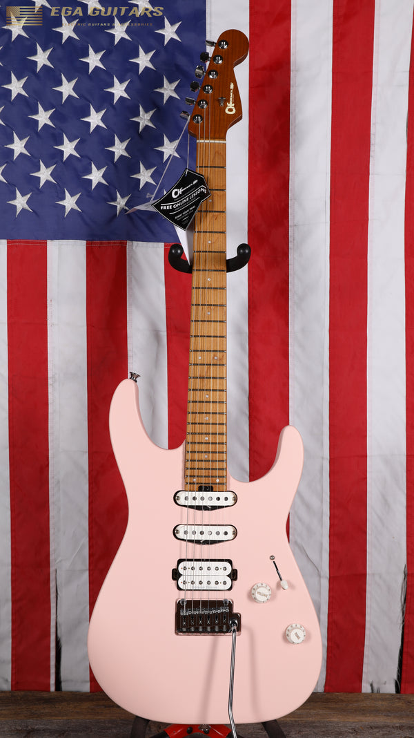 Charvel Pro-Mod DK24 HSS 2PT CM - Satin Shell Pink