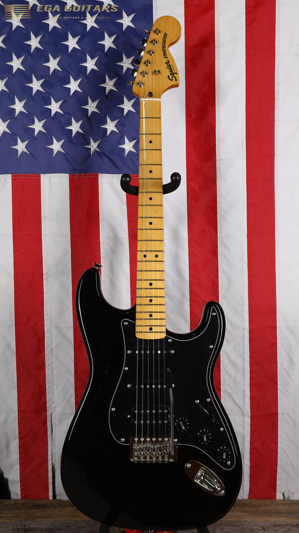Squier Classic Vibe '70s Stratocaster HSS with Maple Fretboard - Black